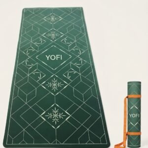 Premium XL Geometric Print Yoga Mat-(72" x 24" + Extra Space)