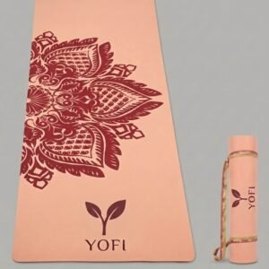 Premium Printed Yoga Mat with Carrying Strap
