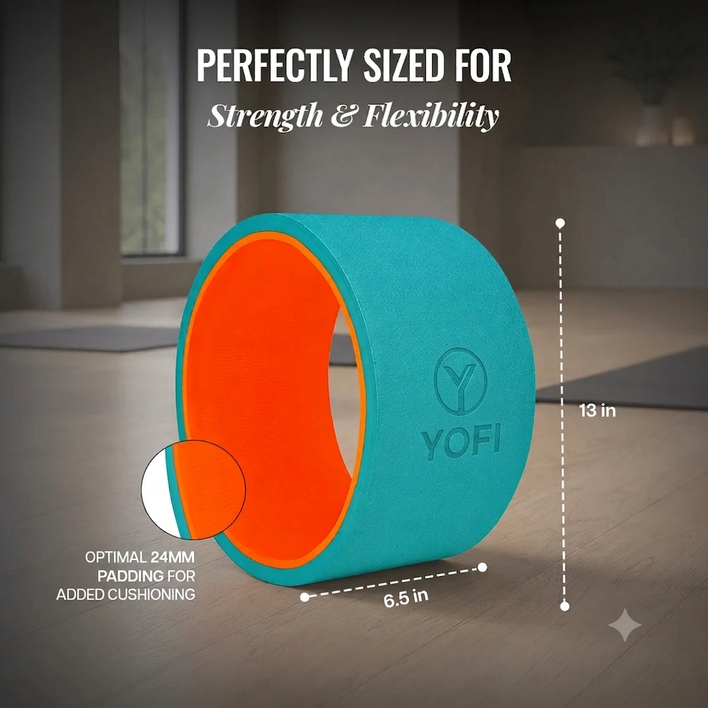 Premium Yoga Wheel - Image 2